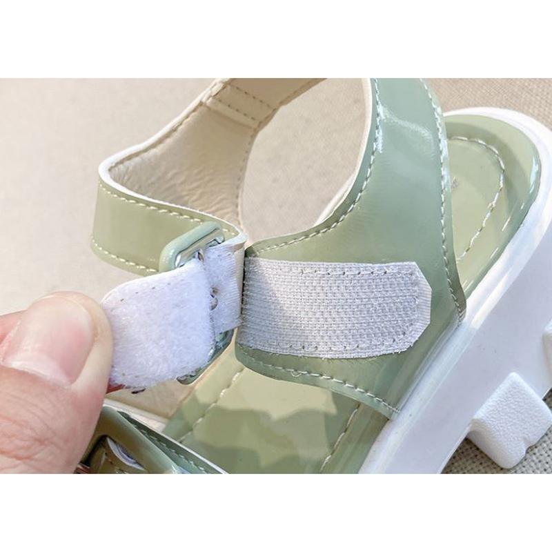 Sandals Women's Summer Fashion Outer Wear Students All-match Thick-soled Heightening Sports Flat-soled Beach Shoes Women
