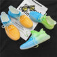 Summer Fly Woven Breathable Casual Sneakers Sports Canvas Coconut Shoes Couple Korean Breathable Net Shoes