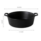 Net Red Binaural Baking Baking Bowl Baked Rice Bowl Dessert Bowl Fruit Salad Bowl Round Deep Plate Household Instant Noodle Bowl