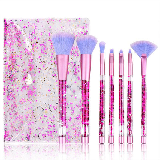 7/20 Pcs Women Fashion Soft Makeup Brush Set Tools Make-up Toiletry Kit Make Up Brush Set