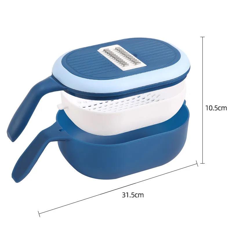 Vegetable Cutter Potato Shredder Grater Multi-function Grater Slicing Carrot Shreds Kitchen Artifact
