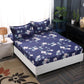 Mattress Cover Printed Non-slip Fit Sheet Queen Size Bed Mattress Cover Dust Cover