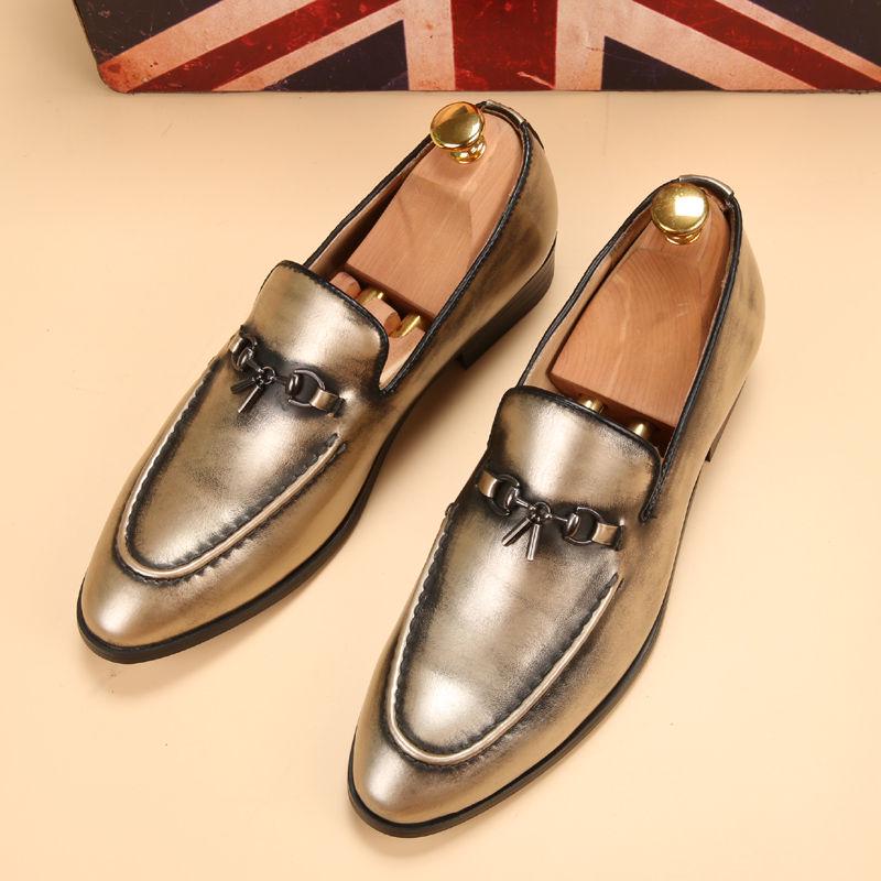 Formal Shoes Mens Dress Shoes Leather Wedding Office Suit Oxford Shoes for Men