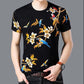 3D Animal Print Shirt Men Tees Fashion Overshirt Half Sleeve T-shirt Loose Breathable Pullover Summer