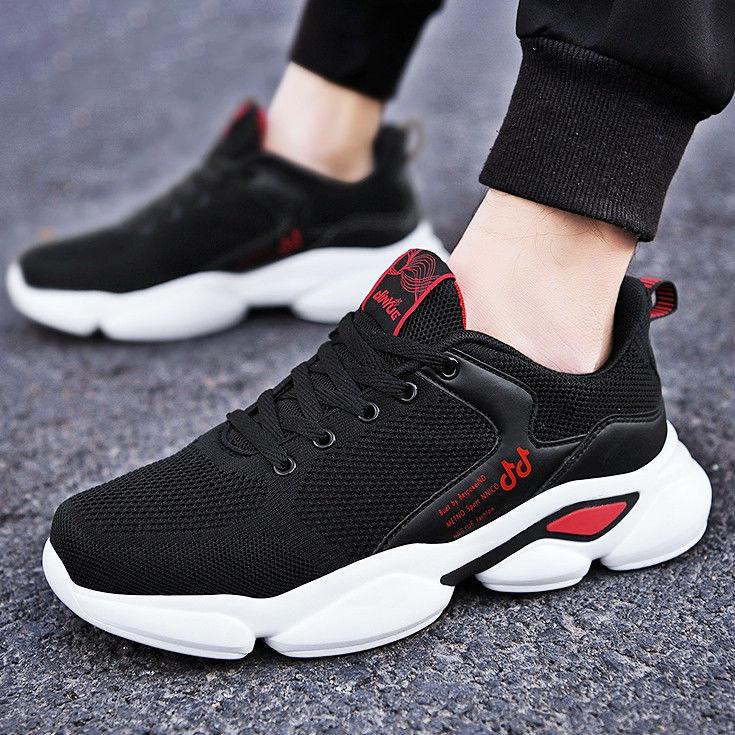Summer Men's Shoes Men's  Sports Shoes Men's Net Shoes Breathable Casual Running Shoes Vibrato
