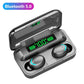 Bluetooth 5.0 Earphones 2200mAh Charging Box Wireless Headphone 9D Stereo Sports Waterproof Earbuds Headsets with Microphone