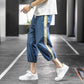Men's Summer Thin Loose Casual Trend Eight-point Pants Cotton All-match Sports Pants