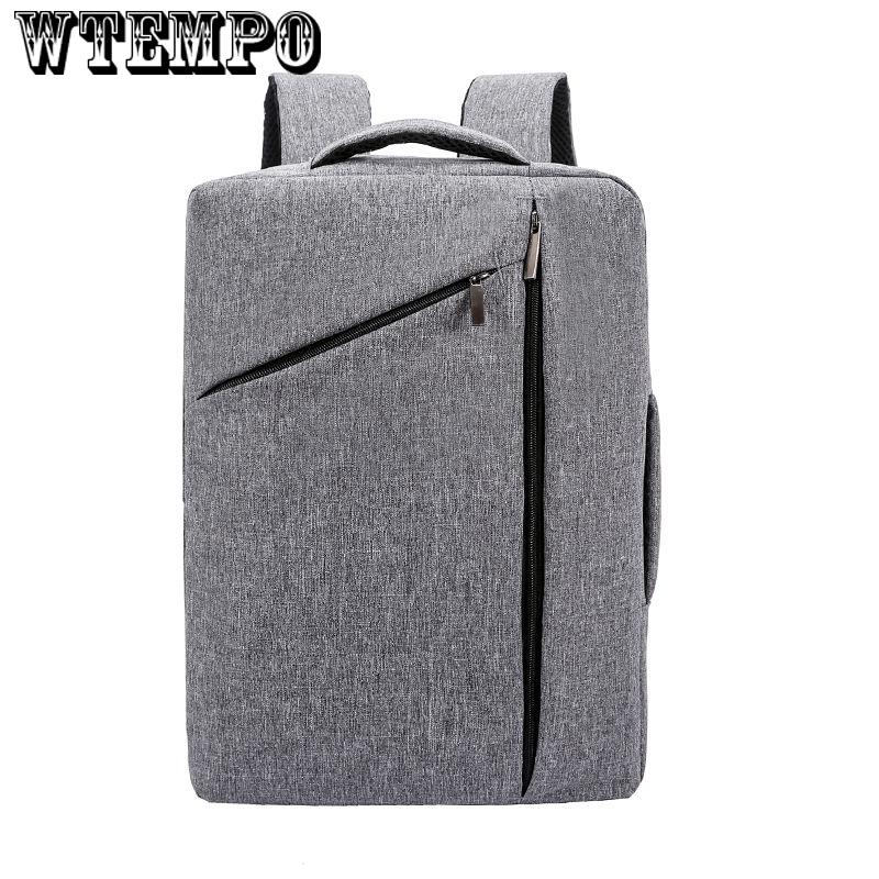 Men backpack retro casual 15" laptop bag fashion male large capacity travel shoulder Bag business