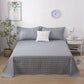 Bedclothes Coarse Cloth Sheets Pillowcases Home Textiles Three-piece Sets Washable Easy To Fold Exquisite Patterns Simple Style Atmosphere