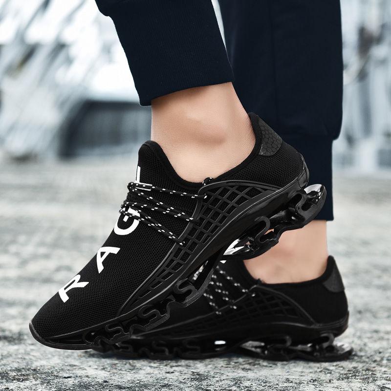 Men's Running Shoes Coconut Blade Twist Sole Men Sneakers Dad Sneakers Breathable Light Sport Shoes