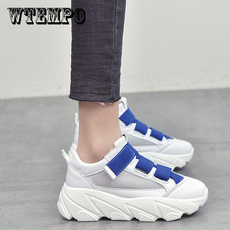 Spring Fashion Women Casual Shoes Mesh Platform Breathable Women Sneakers Ladies