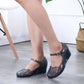 Sandals Women's Summer Baotou Slope with Non-slip Soft Bottom Breathable Hole Transparent Word with Crystal Jelly Shoes