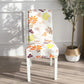Elastic Chair Cover Universal Dining Table Chair Cover Backrest Pad Universal Stool Cover Fabric Printing Home Dining Seat Cover