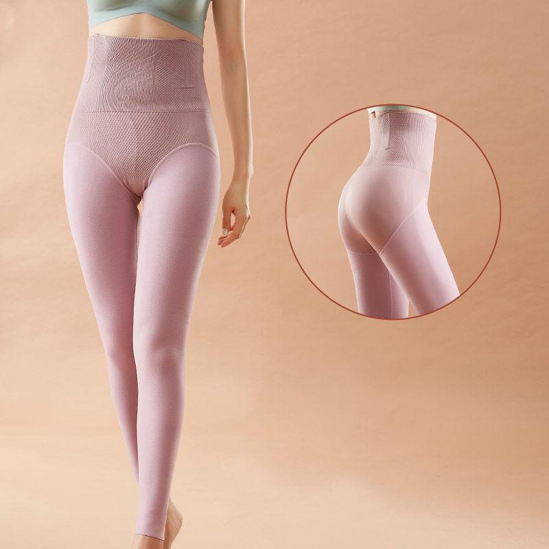 Women Winter Autumn Warm Thermal Underwear Pants Female Tight Thicken Windproof Comfortable Soft Lining High Elasticity Slim High waist Sweatpants