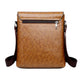 Mini Casual Men's Bag Shoulder Bag Messenger Bag Small MINI Flat Backpack Leather Bag