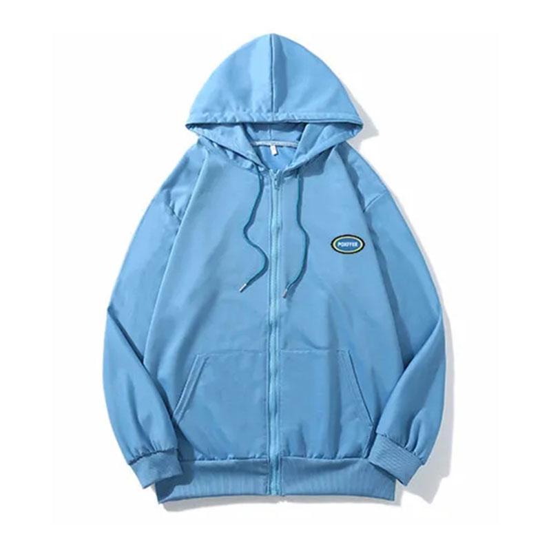 Women's Autumn Korean Style Hooded Cardigan Sweater Ladies Loose and Lazy BF Wind Ins Jacket Casual Zipper Cardigan