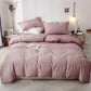4pcs Cotton Bed Cover Bedding Sheet Sets Wedding Bed Sets