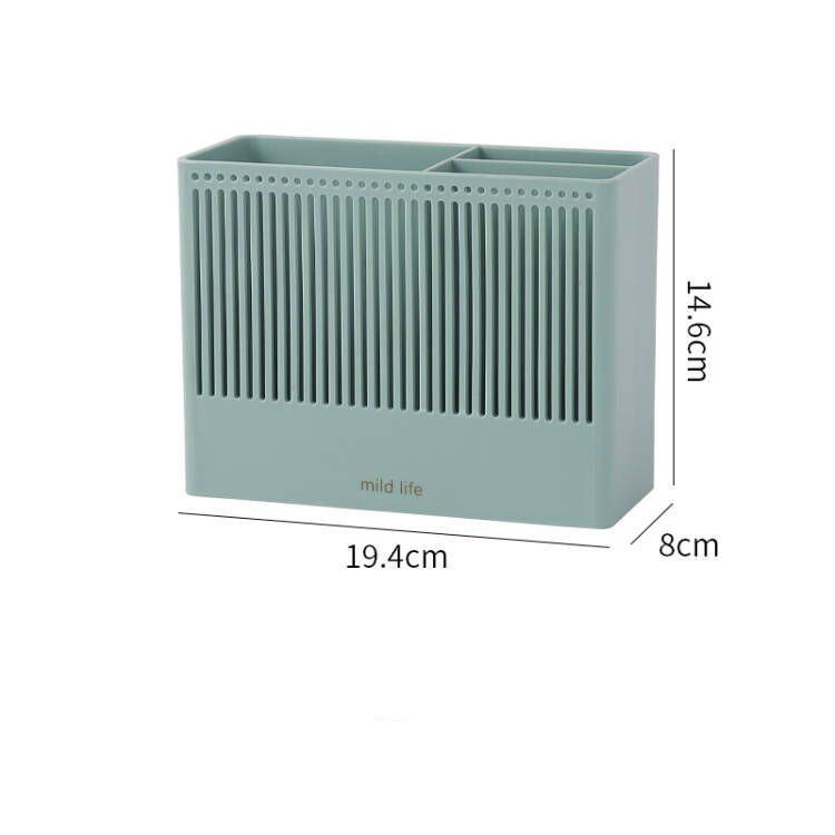 Chopstick Holder Wall-mounted Non-perforated Household Kitchen Drain Chopstick Bucket Chopstick Basket Chopstick Cage Tableware Storage Box