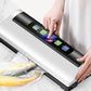 Best Food Vacuum Sealer 220V/110V Automatic Commercial Household Food Vacuum Sealer Packaging Machine Include 10Pcs Bags