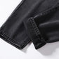 Summer New Style Black Wild Loose Straight Leg Jeans Casual Men's Trousers