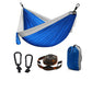 Single Double Hammock Outdoor Sleeping Adult Swing Parachute Cloth Portable Camping Supplies Outdoor Camping Hammock