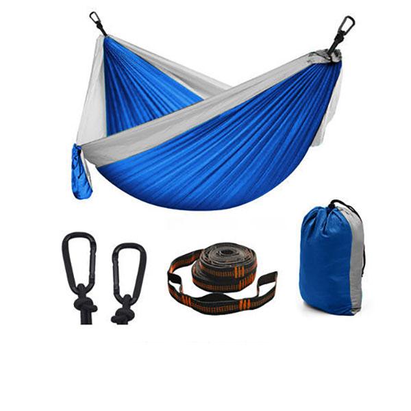 Single Double Hammock Outdoor Sleeping Adult Swing Parachute Cloth Portable Camping Supplies Outdoor Camping Hammock