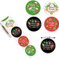 500 Christmas Stickers/roll Kindergarten Baby Bonus Stickers Students Decorate Christmas Gift Box Gift Stickers