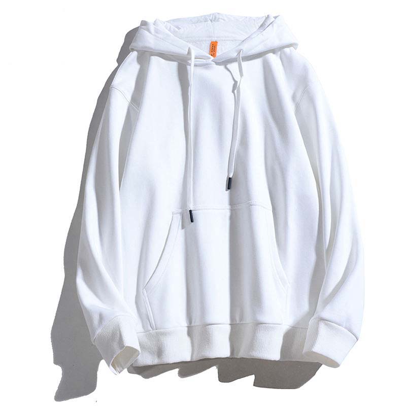 Men's Solid Color Hoodie Pullover Spring and Autumn New Trend of Outdoor Casual Coat