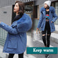 Pai Overcome Women's Padded Jacket Plus Velvet Thickening Was Thin In The Long Section Down Padded Jacket Short Winter Jacket