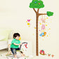 [Happy Bear] Removable Wall Sticker Children's Room Cartoon Oversized Tall Sticker