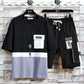Summer Short-sleeved T-shirt Men's Sports Casual Suit Student Korean Version Loose Half-sleeved Men's Handsome Clothes Set