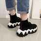 Plus Size 35-39 Summer Women Ins Mesh Sneakers Student High-top Non-slip Basketball Shoes Breathable Running Shoes