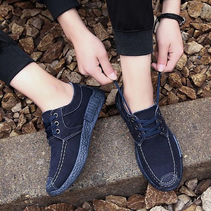 Spring Men's Clearance Canvas Shoes Korean Fashion Old Beijing Clearing Cloth Shoes Casual Clearance Shoes