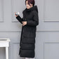 Women's Cotton-padded Winter Jacket Cotton-padded Jacket Mid-length Over The Knee Korean Thick Loose Padded Coat