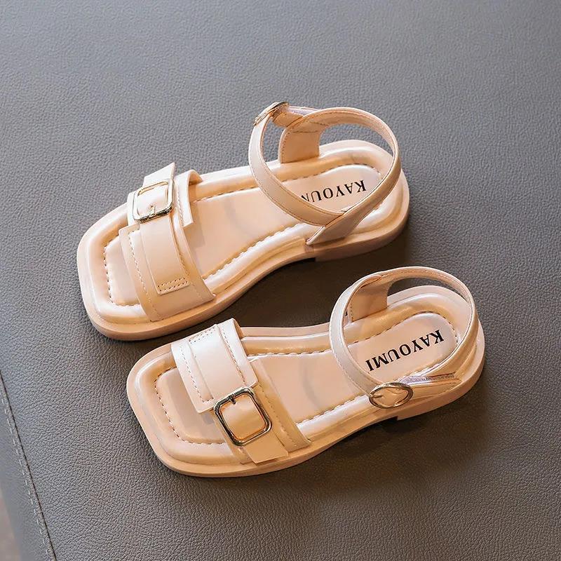 Summer  Kids Shoes Girls England Toddler Baby New Children's Water Shoes Sandals Non-slip Casual Sandals Shoe Children