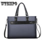 Handbags Men Business Leather Briefcase Shoulder Bag Travel Bags Document Case