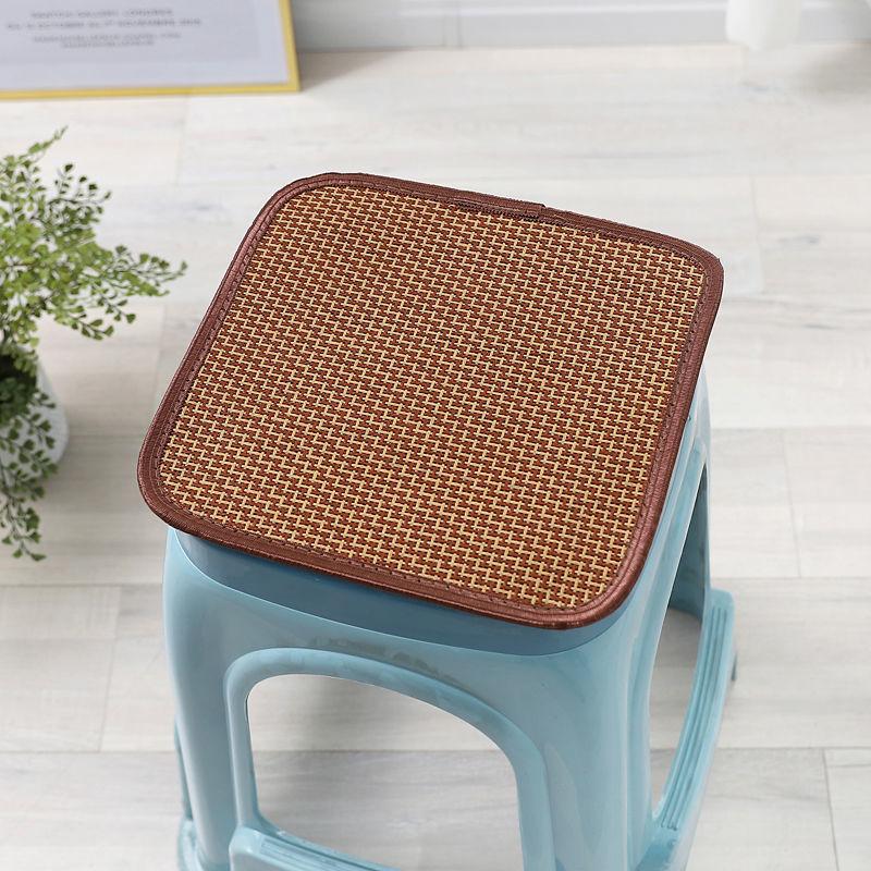 Summer Thickening Non-slip Rattan Seat Cushion Office Chair Cushion Car Seat Dining Chair Cushion Student Stool Cushion