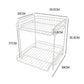 Kitchen Shelf Under The Sink Pot Shelf Pot Storage Rack Put Pot Artifact Cabinet Layered Shelf Cabinet Home