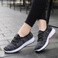 Non-Slip Casual Shoes Spring and Autumn Cloth Shoes Women's Breathable Sports Running Shoes