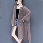Chiffon Cardigan Women's Sun Protection Clothing Sun-Dress Mid-length Plus Size Shawl Loose Outer  Thin Coat Beach