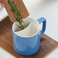Ceramic Tea Mug Simple Coffee Cup with Biscuit Lid and Filter Porcelain Flower Teacup Office Drinkware Gift