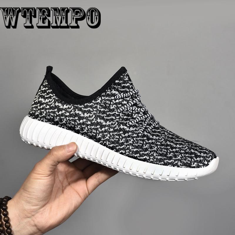 Men Sport Shoes Air Mesh Breathable Lace Up Running Shoes Athletic Jogging Walking Men Sneakers