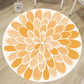 3D printed Round Carpet for Living Room Carpet Bedroom Bedside Thickened Round Floor Mats Non-slip Floor Mats