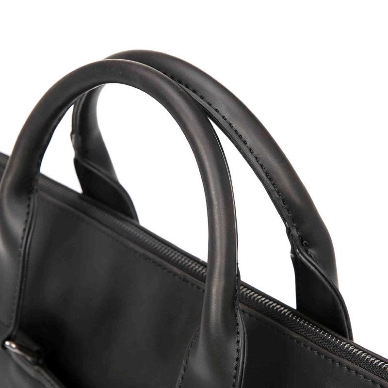 Business Briefcase Men Retro Leather Large Capacity Crossbody Bags Waterproof Handbag Computer Bag