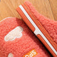 Men's and Women's Cotton Slippers Winter Plus Velvet Couple Indoor Non-slip Warm Wool Slippers
