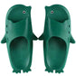 Cartoon Penguin Slippers Male Summer Cute Men and Women Couple Personality Word Sandals and Slippers Summer Beach Sand