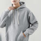 Autumn Pullover Hooded Sweater Men's Loose Men's Casual Solid Color Plus Size Sweater Jacket Sweatshirts