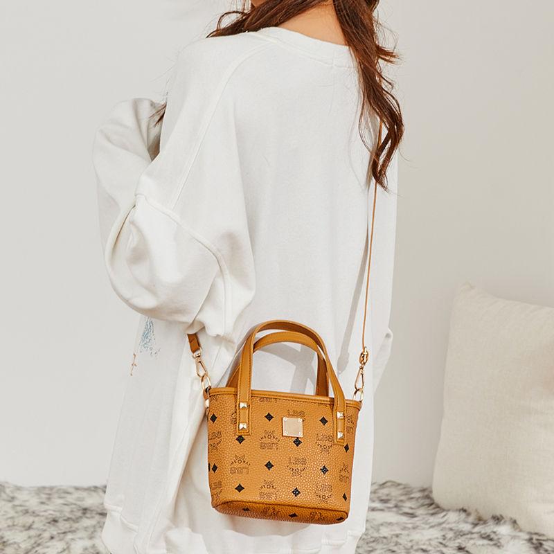 Female Bag Spring and Summer Bucket Bag with The Same Paragraph Portable Little Fairy Fashion Shoulder Bag Wild Messenger Bag