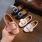 Girl's Spring and Summer Shoes Soft Sole Princess Light Leather Shoes Anti-slip Solid Color Single Shoes