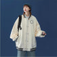 Spring and Autumn Loose Lazy Style Baseball Uniform All-match Jacket Plus Size Women's Jacket